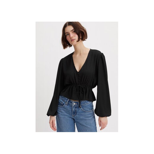 Levi's® Bluzka Lisa A6861-0000 Czarny Standard Fit L MODIVO