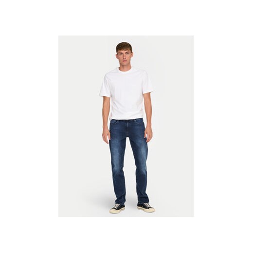Only & Sons Jeansy 22032697 Granatowy Slim Fit Only & Sons 31_34 MODIVO