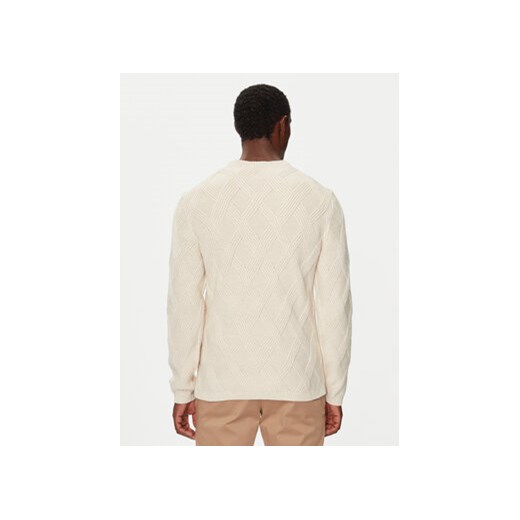 JOOP! Sweter 17 JK-28Diamondo 30043058 Écru Modern Fit Joop! M MODIVO