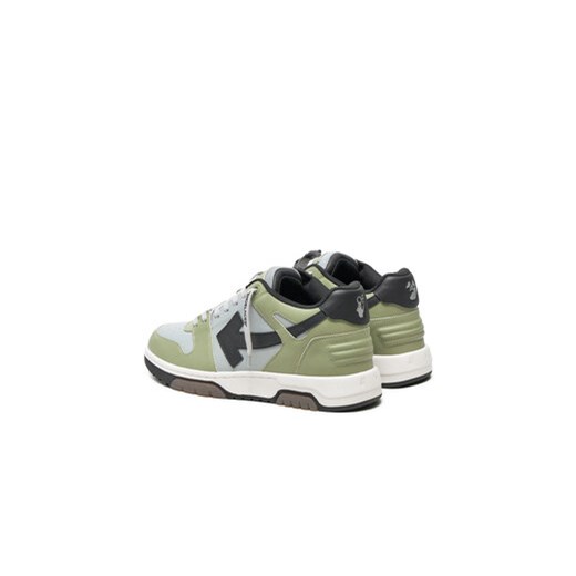 Off-White Sneakersy OMIA189S22LEA0015710 Zielony 39 MODIVO