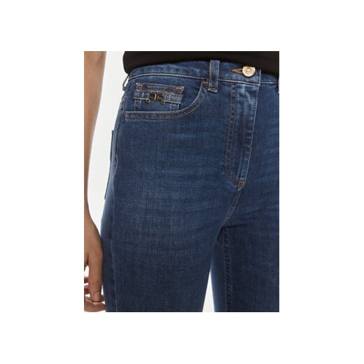 Elisabetta Franchi Jeansy PJ-57I-41E2-V340 Granatowy Regular Fit Elisabetta Franchi 25 MODIVO