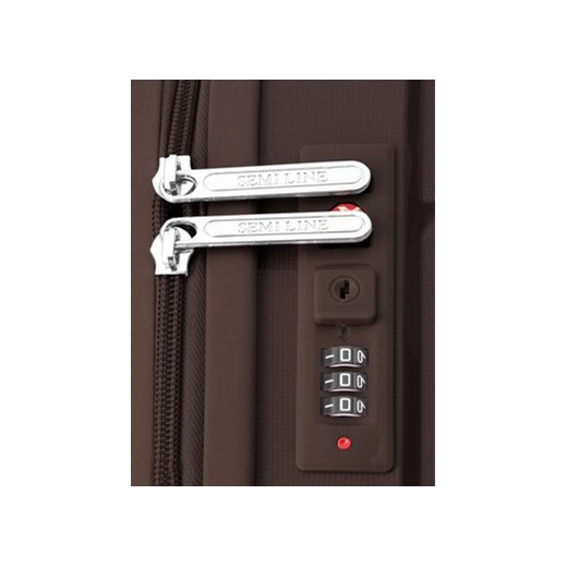 Semi Line Walizka średnia T5792-2 Brązowy Semi Line one size MODIVO