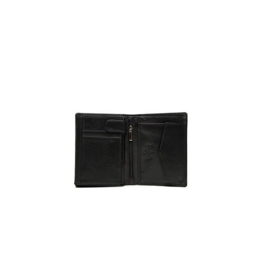 Pierre Cardin Duży Portfel Męski YS602 326 Czarny Pierre Cardin one size MODIVO