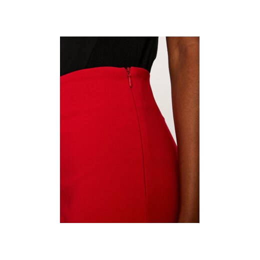 Rinascimento Spodnie materiałowe 1000769229512 Czerwony Regular Fit Rinascimento XS MODIVO