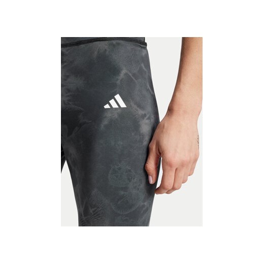 adidas Legginsy Train Essentials AOP Flower IN4295 Szary Slim Fit XS MODIVO