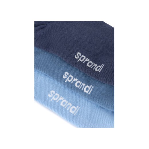 Sprandi Zestaw 3 par niskich skarpet unisex 0UB-005-AW24 (3-PACK) Niebieski Sprandi 39_42 MODIVO