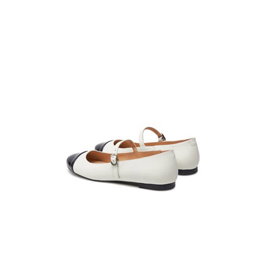 ALOHAS Baleriny Musa S100502 Biały Alohas 38 MODIVO