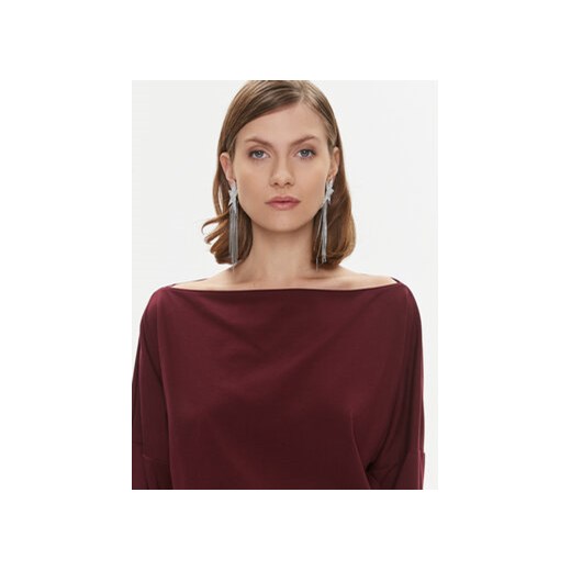 Pinko Sukienka codzienna Bolt 102291 A1CT Bordowy Regular Fit Pinko 44 MODIVO