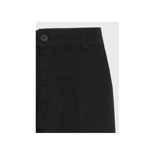 Karl Kani Spodnie materiałowe Rubber Signature 6002507 Czarny Relaxed Fit Karl Kani M MODIVO