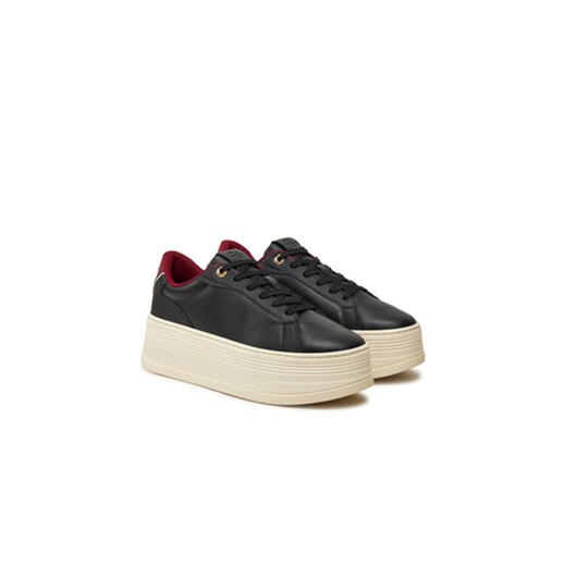 Tommy Hilfiger Sneakersy Th Platform Sneaker Triangle FW0FW08115 Czarny Tommy Hilfiger 39 MODIVO