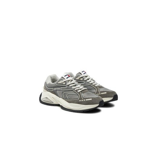Tommy Jeans Sneakersy Comfort Runner EM0EM01467 Szary Tommy Jeans 44 MODIVO