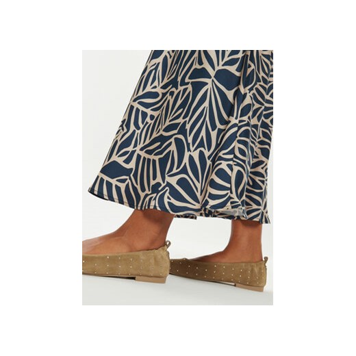 Tatuum Spódnica midi Satinola T2418.173B Beżowy Regular Fit 36 MODIVO