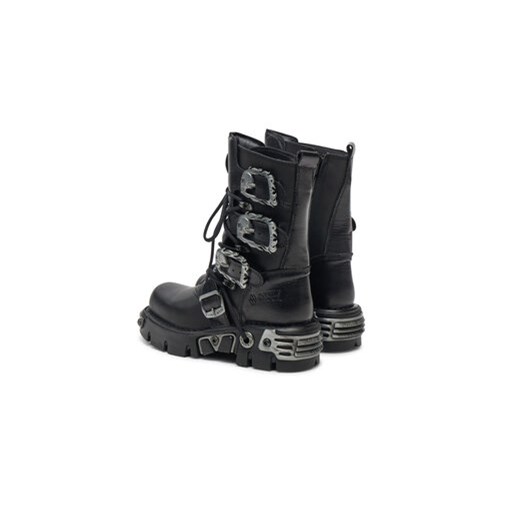 NEW ROCK Glany M-391-S1 Czarny New Rock 44 MODIVO
