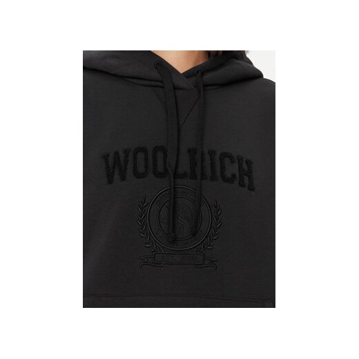 Woolrich Bluza Ivy Hoodie CFWWSW0123FRUT3164 Czarny Regular Fit Woolrich XXS MODIVO