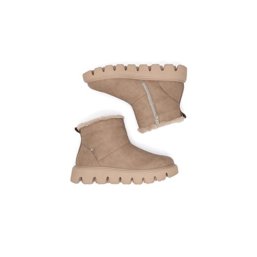 Rieker Botki W2070-20 Beżowy Rieker 38 MODIVO