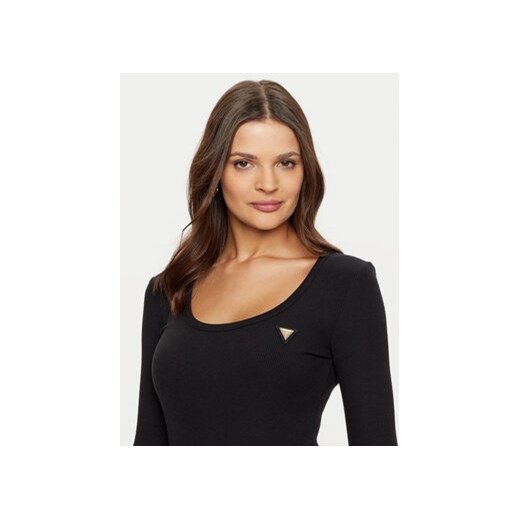 Guess Bluzka V4BP07 K8RT2 Czarny Rib Fit Guess M MODIVO