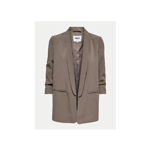 ONLY Marynarka Elly 15197451 Brązowy Regular Fit 38 MODIVO