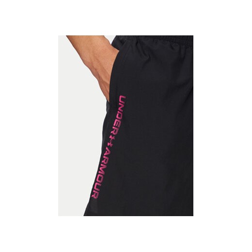 Under Armour Szorty sportowe Ua Woven Wdmk Shorts 1383356-003 Czarny Loose Fit Under Armour M MODIVO