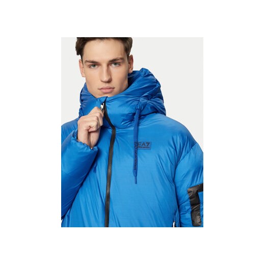 EA7 Emporio Armani Kurtka puchowa 6DPB19 PNGAZ 1528 Niebieski Regular Fit L MODIVO