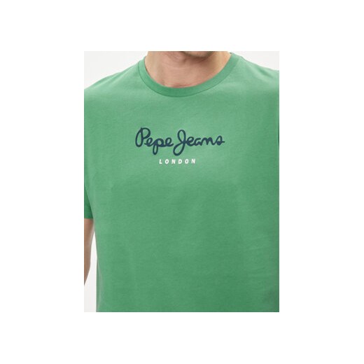 Pepe Jeans T-Shirt Eggo N PM508208 Zielony Regular Fit Pepe Jeans L MODIVO
