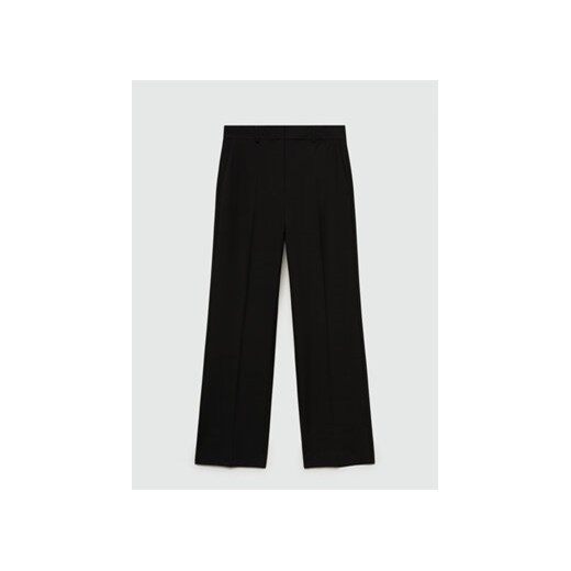 Mango Spodnie materiałowe Leo 77048265 Czarny Straight Fit Mango 36 MODIVO