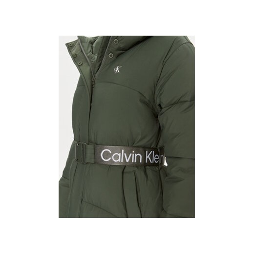 Calvin Klein Jeans Kurtka puchowa J20J221894 Zielony Regular Fit M MODIVO