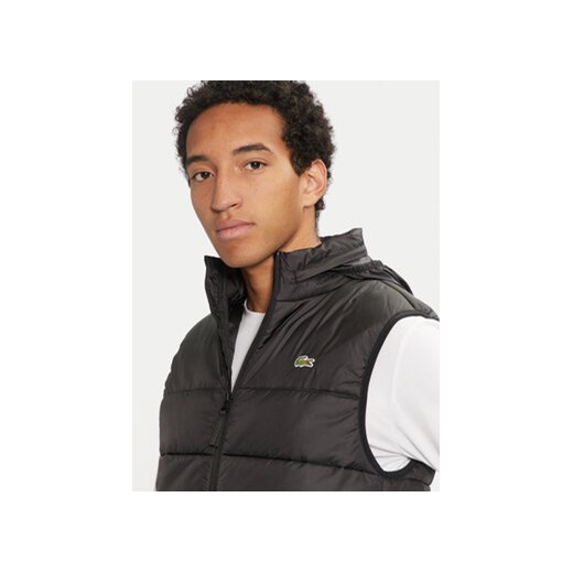 Lacoste Kamizelka BH6761 Czarny Regular Fit Lacoste 56 MODIVO