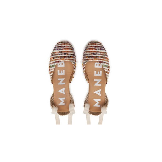 Manebi Espadryle Yucatan Low Wedge Espadrilles G 1.1 WL Kolorowy Manebi 39 MODIVO