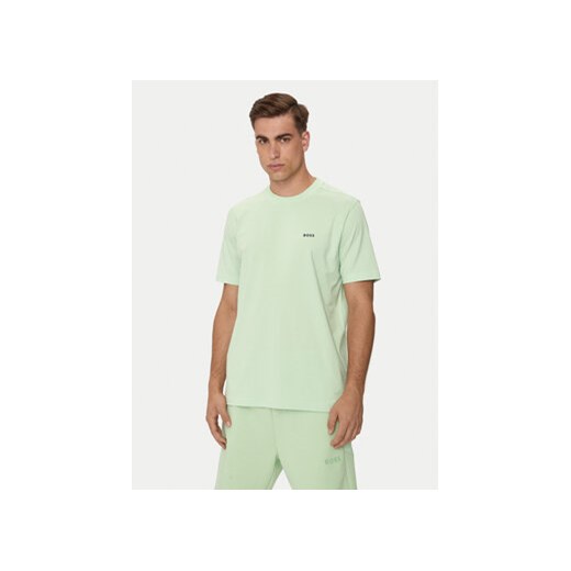 Boss T-Shirt Tee 50506373 Zielony Regular Fit S MODIVO