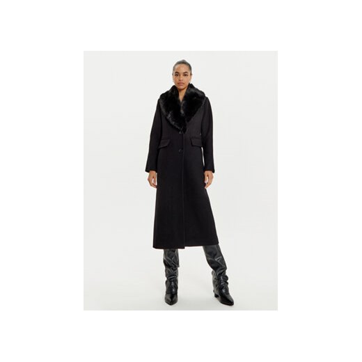 MICHAEL Michael Kors Płaszcz wełniany 77B6781M12 Czarny Regular Fit Michael Michael Kors M MODIVO