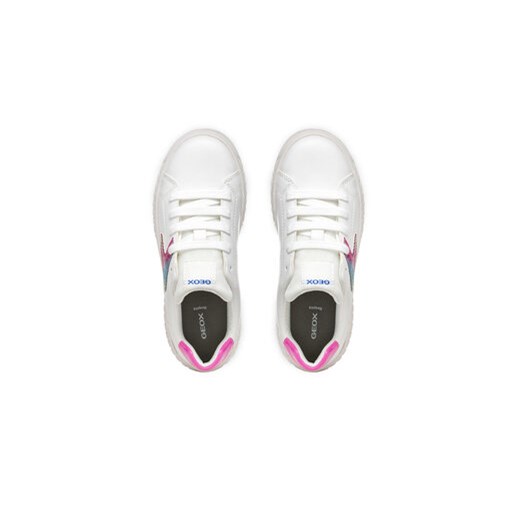 Geox Sneakersy J Mikiroshi J45DVA 0BCQD C0653 M Biały Geox 35 MODIVO