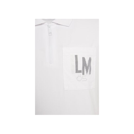La Martina Polo YMP015 JS324 Biały Regular Fit La Martina 3XL MODIVO