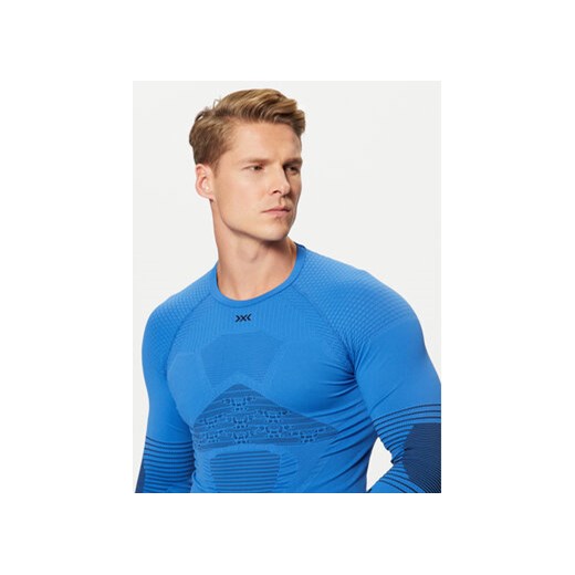 X-Bionic Bielizna termoaktywna górna YT06W19M Niebieski Slim Fit XL MODIVO