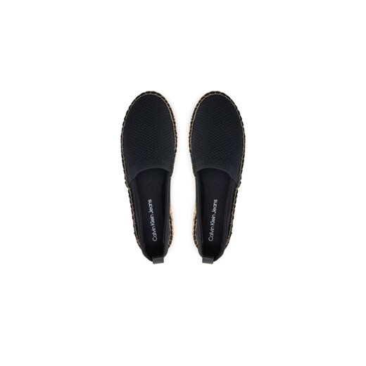 Calvin Klein Jeans Espadryle Platform Espadrille Uc YW0YW01377 Czarny 40 MODIVO