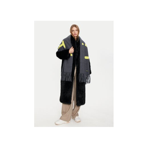 PINKO Szalik Ojos Azules Sciarpa AI 24-25 BLK01 104313 A26I Szary Pinko one size MODIVO