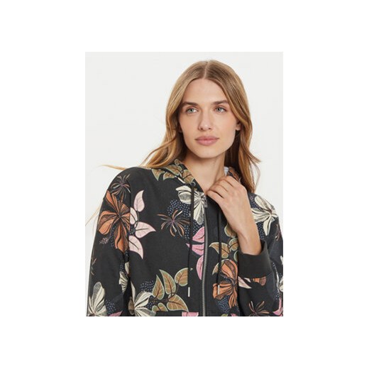 Roxy Bluza Feels Right ERJFT04863 Czarny Loose Fit L MODIVO
