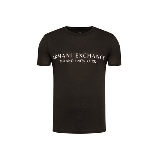 Armani Exchange T-Shirt 8NZT72 Z8H4Z 1200 Czarny Slim Fit Armani Exchange XXL MODIVO