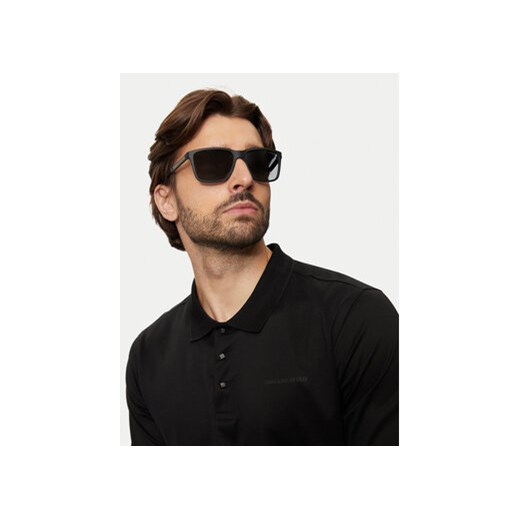 KARL LAGERFELD Polo 745000 544200 Czarny Regular Fit Karl Lagerfeld L MODIVO