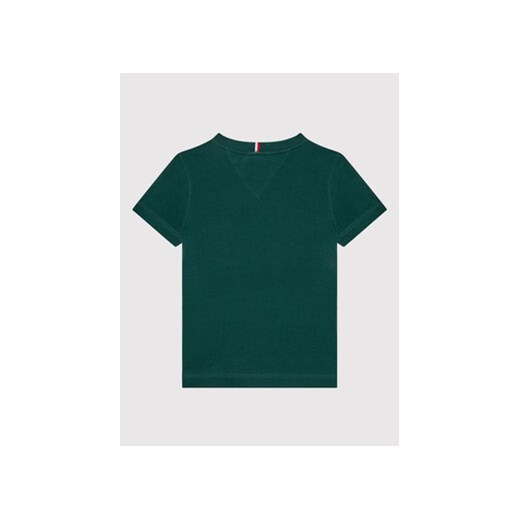 Tommy Hilfiger T-Shirt Essential KB0KB06879 M Zielony Regular Fit Tommy Hilfiger 6Y MODIVO
