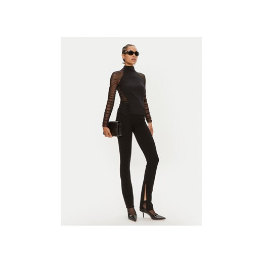 Patrizia Pepe Bluzka 8M1626/J129-K103 Czarny Slim Fit Patrizia Pepe II MODIVO