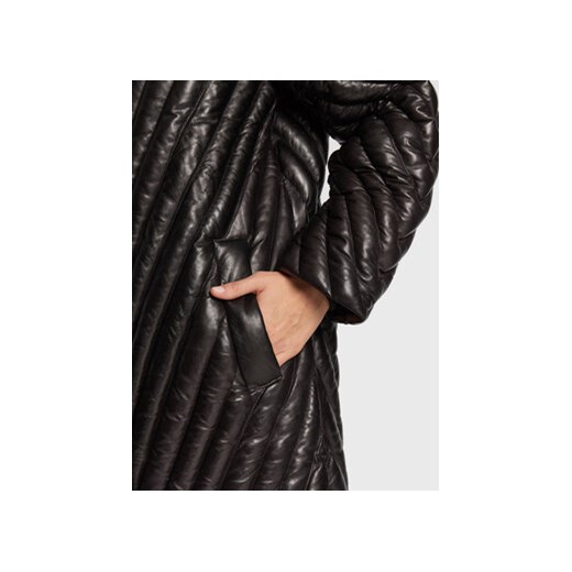 Gestuz Kurtka skórzana Rosella 10906522 Czarny Relaxed Fit Gestuz 34 MODIVO