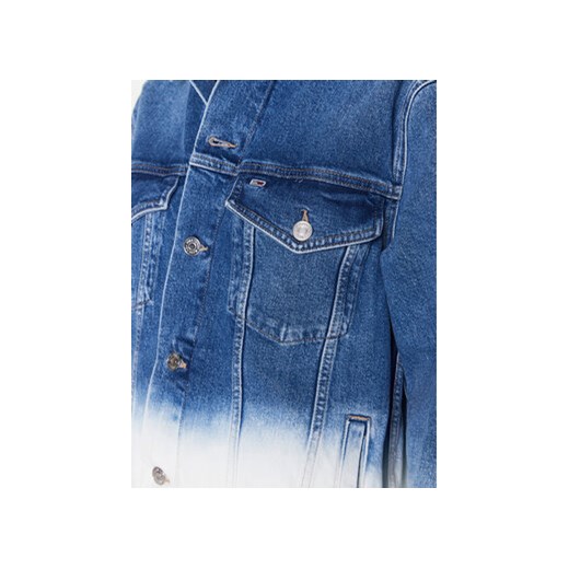 Tommy Jeans Kurtka jeansowa Trucker DW0DW14848 Niebieski Oversize Tommy Jeans M MODIVO