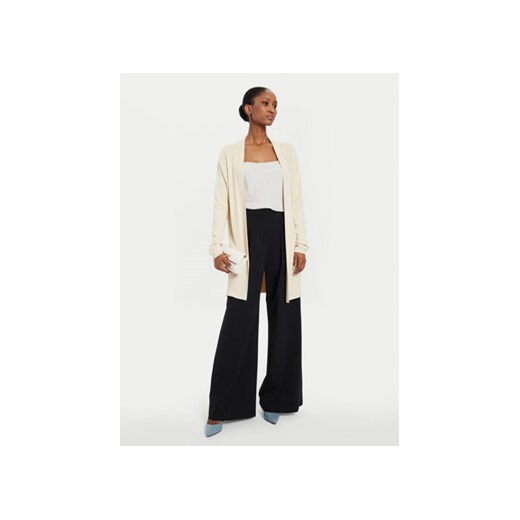 Kontatto Kardigan 3M0110 Beżowy Regular Fit Kontatto one size MODIVO