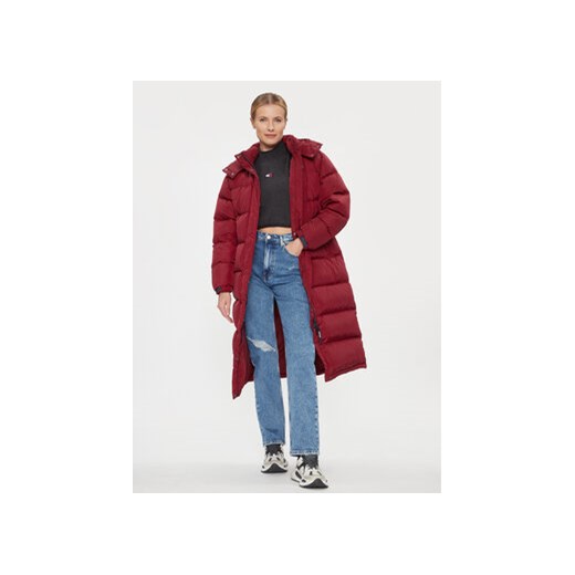 Tommy Jeans Kurtka puchowa Alaska DW0DW14287 Czerwony Regular Fit Tommy Jeans XS MODIVO