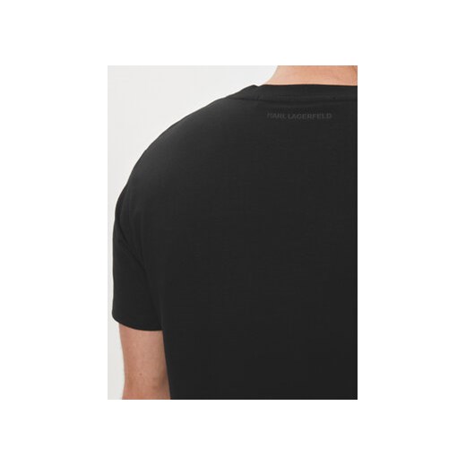 KARL LAGERFELD T-Shirt 755085 542221 Czarny Regular Fit Karl Lagerfeld M MODIVO