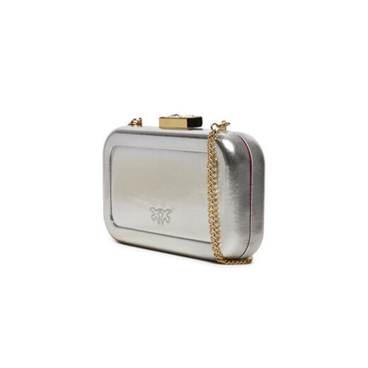 Pinko Torebka Greta Box AI 24-25 PLTT 103515 A1WD Srebrny Pinko one size MODIVO