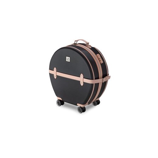 Semi Line Walizka kabinowa T5671-2 Czarny Semi Line uniwersalny MODIVO