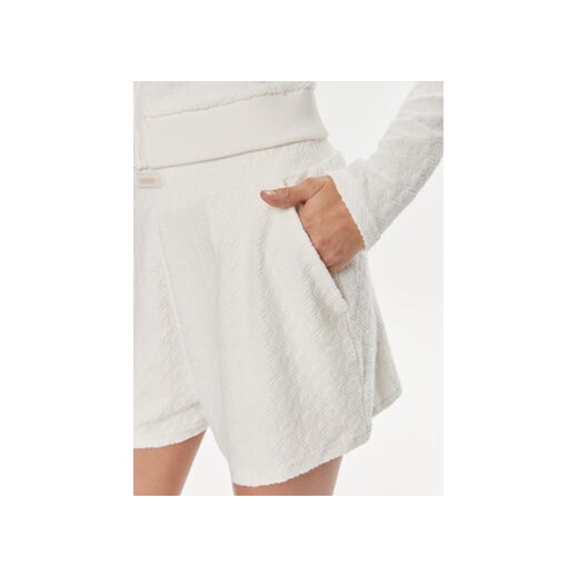 Guess Szorty sportowe V4GD15 KC5W2 Écru Loose Fit Guess L MODIVO