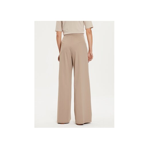 Max Mara Leisure Spodnie materiałowe Bonn 2426786017 Beżowy Relaxed Fit XS MODIVO