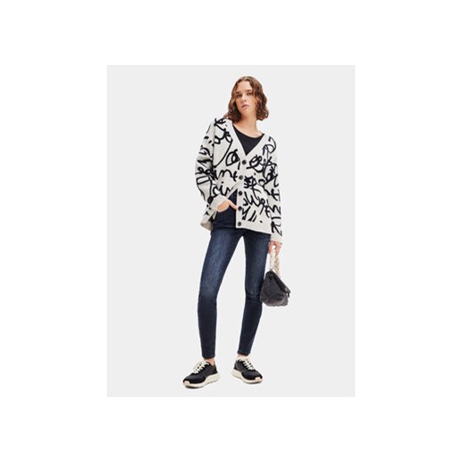 Desigual Jeansy 23WWDD10 Granatowy Slim Fit Desigual 36 MODIVO